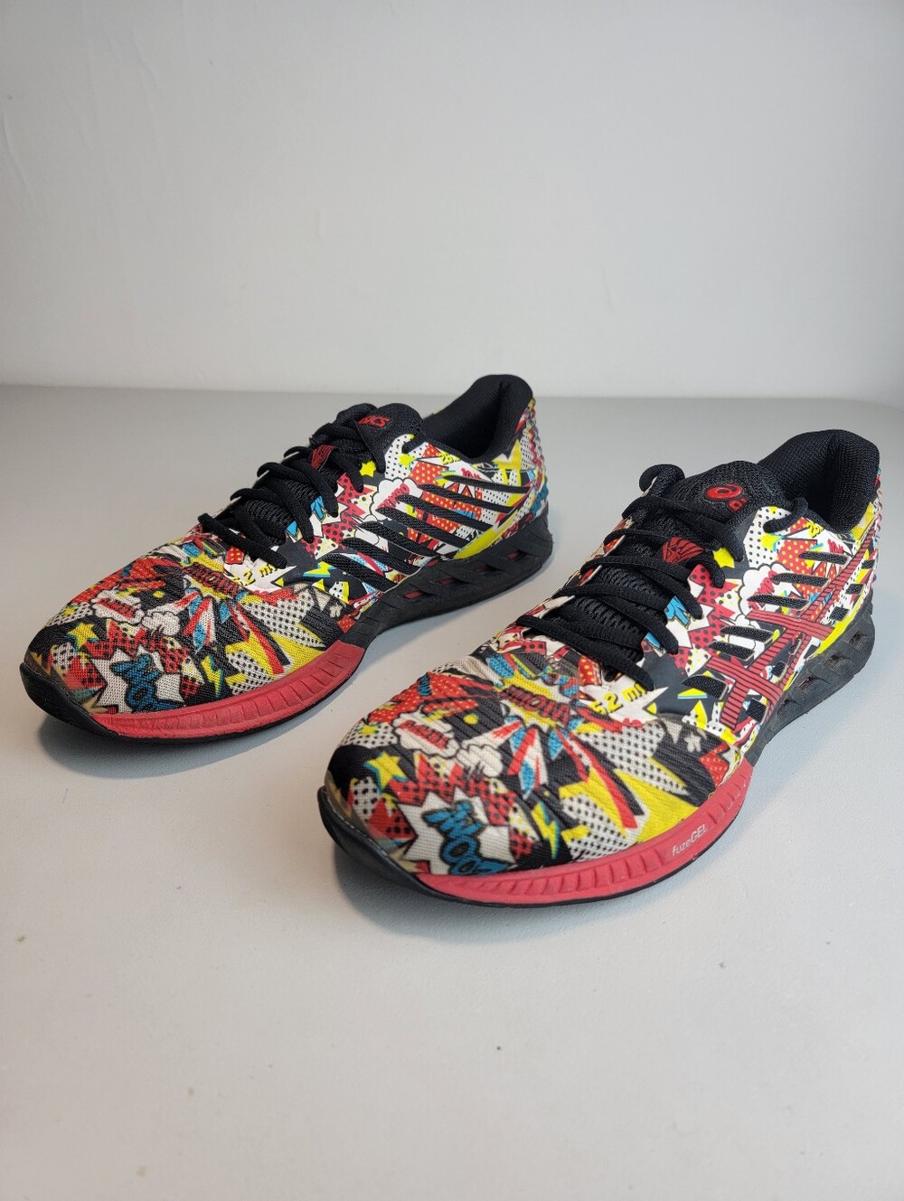 Asics Fuse X Comic Edition Running Shoes Sneakers Men's Size 10 T6K3N - Picture 5 of 13